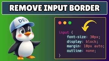 Hoe u de invoerrand bij focus in HTML en CSS verwijdert