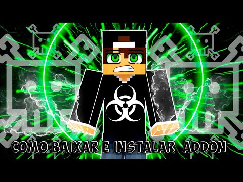 COMO BAIXAR E INSTALAR ADDON SENSI LIFER NO MINECRAFT PE NO CELULAR !! (FACIL E RAPIDO )