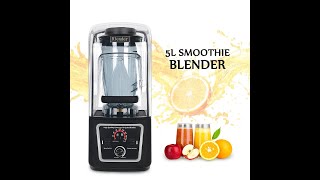 Itop 5L Large Capacity 2200W Smoothie Blender Professional Power Blender Juicer