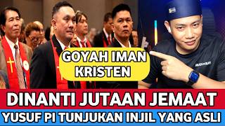 DI NANTI JUTAAN JEMAAT😱 UST YUSUF PI TUNJUKIN INJIL YANG ASLI ~ LANGSUNG TERGONCANG IMANNYA