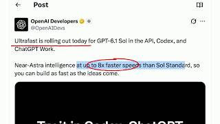 GPT-6.1 Sol Ultrafast: up to 8x faster for $500 | LAB 0018
