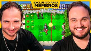 Jogando o LENDÁRIO Plants vs Zombies com o Lucas!