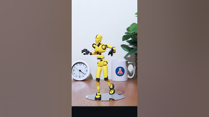 【Stop Motion】Slippery man【Stickybones】
