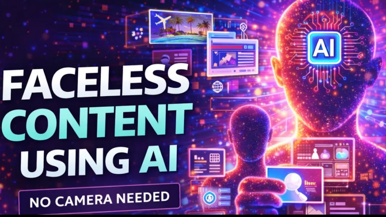How to Make Faceless Content Using AI LIVE REPLAY