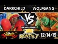 BnB 18 SFV - Darkchild [L] (Balrog) Vs. Wolfgang (Blanka) Street Fighter V Grand Finals