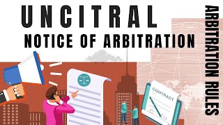 UNCITRAL Arbitration Rules Notice of Arbitration animated explainer