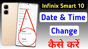 How to set date and time in Infinix smart 10 | Infinix smart 10 me time set kaise kare /date setting