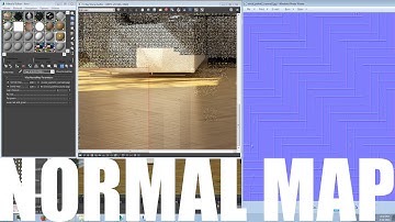 Normal Map with NVIDIA FREE Plugin| 3Ds Max VRay | WOOD FLOOR TEXTURE
