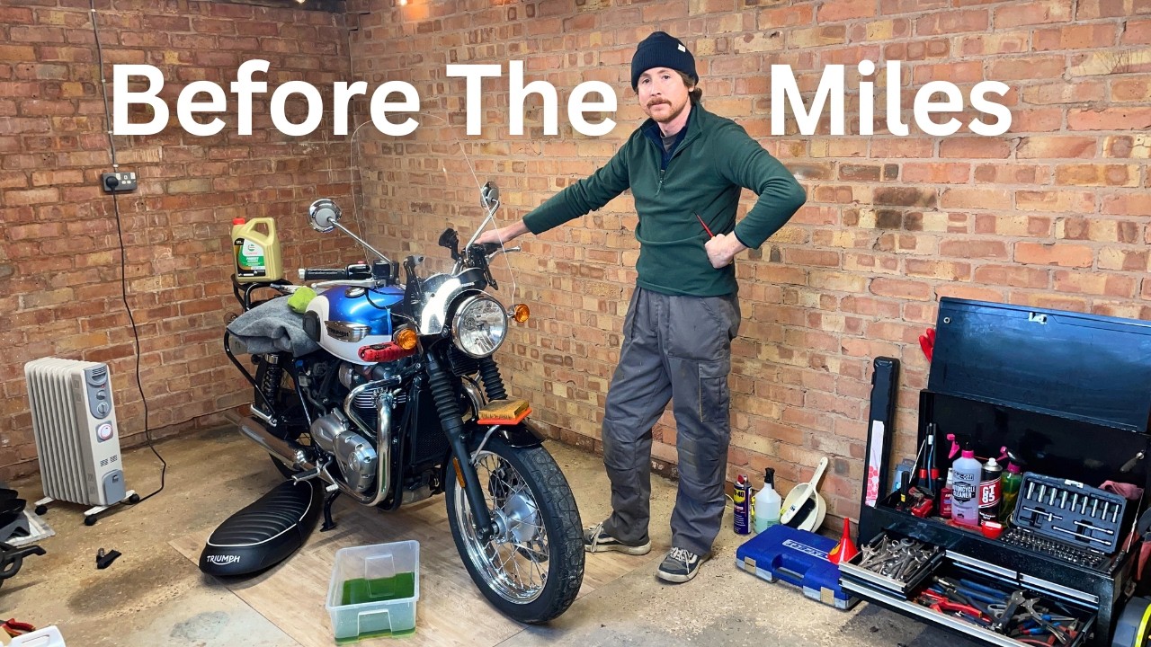 Triumph Bonneville Full Service | Oil, Spark Plugs, Filters & Coolant | T100