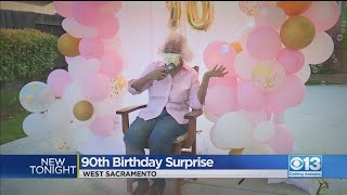 West Sacramento Grandmother Gets Special 90th Birthday Parade