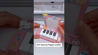 DIY Sanrio Paper crafts ideas #papercrafts  #papercraft  #cutecraft #diy