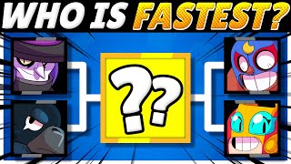 Brawl Stars OLYMPICS! | 34 Brawlers RACE for 1st! | Who is FASTEST?!