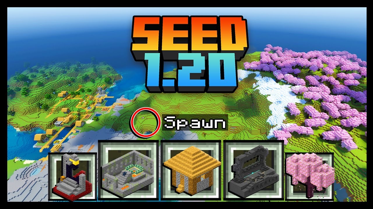 As Melhores Seeds Para O Minecraft 1.20 - Minecraft Tutos