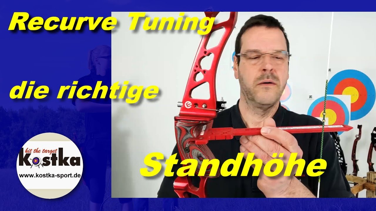 Recurvebogentuning 1  - Standhöhe