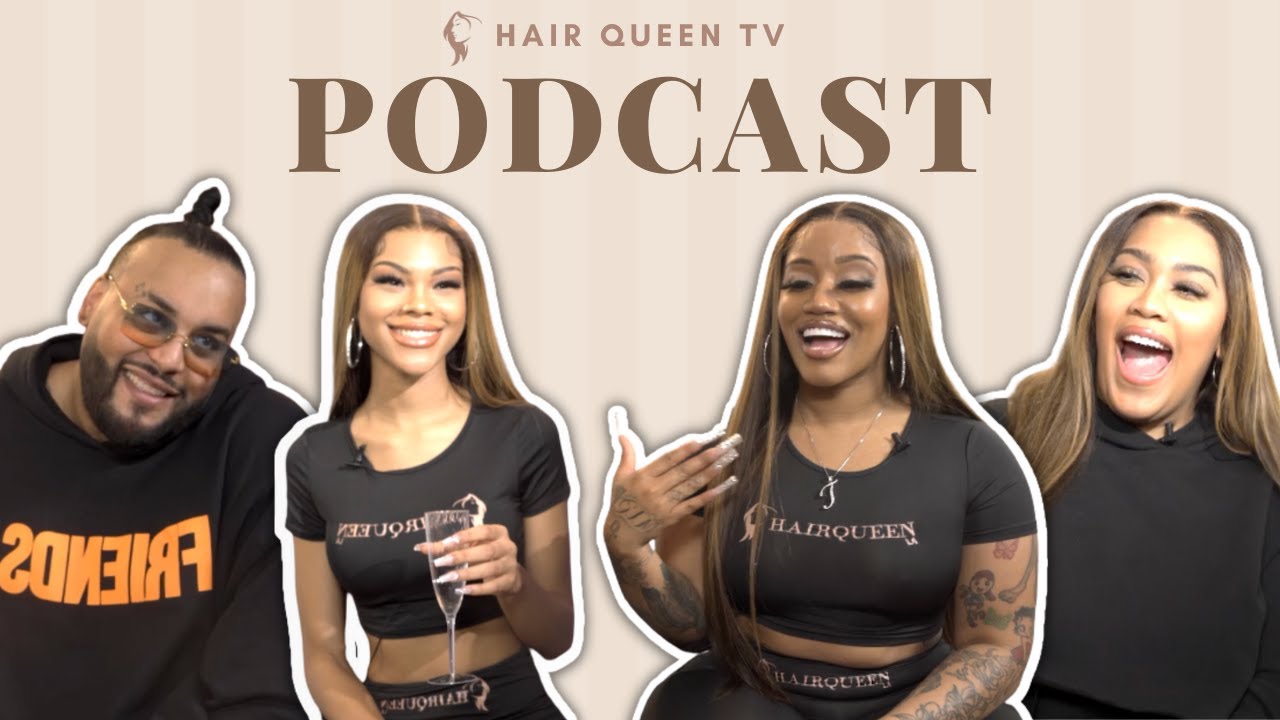 Sneaky Links, Truth or Drink, & Stripping! 😵😂 ft. Manny, Jhonni, Nia, & Emani on Hair Queen TV