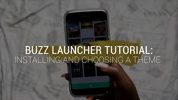 How to Use Buzz Launcher Tutorial (Part 1) – Installing and Choosing a Theme // TECH