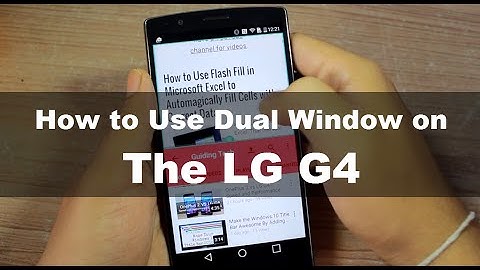 How to use Dual Window on LG G4 | Guiding Tech