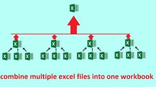 How to merge multiple Excel files into one Excel file |