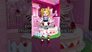 POV: YOU USE TOO MANY ACCESSORIES IN DTI.. #roblox #dresstoimpress #dti #shorts #fyp #viral