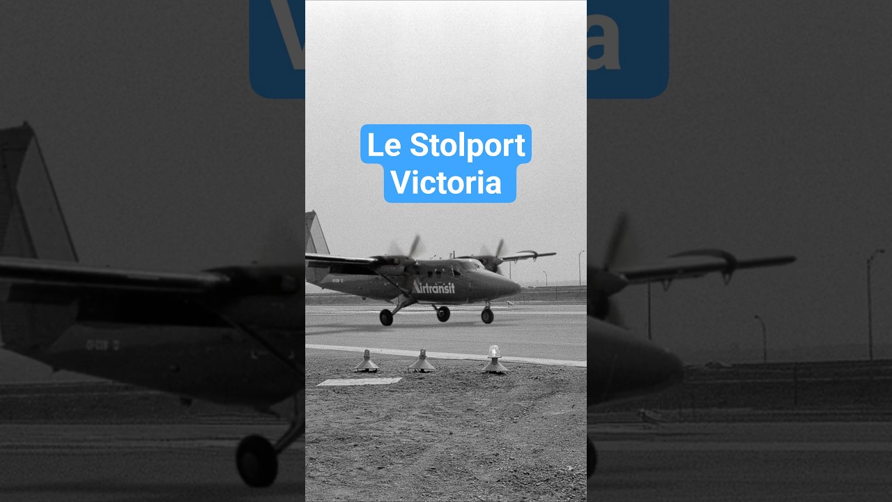 Vous rappelez-vous de l'aéroport au pied du pont Victoria? #shorts  #montreal #history