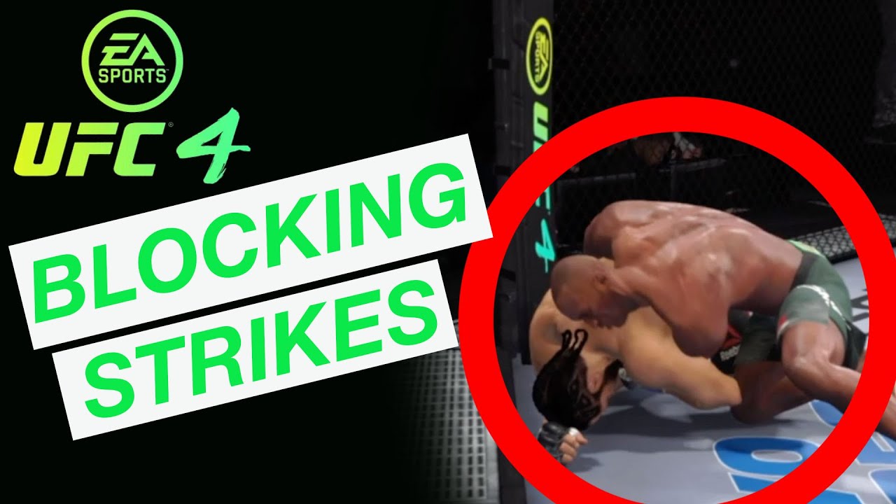 EA SPORTS UFC 4 DEFENDING STRIKES IN BACKSIDE POSITION (EASY) YouTube