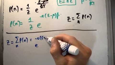 Quantum Statistics 39 : Fermi Dirac Distribution 2/3