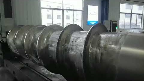 Laser Cladding Machine Test Samples - Screw Shaft repair