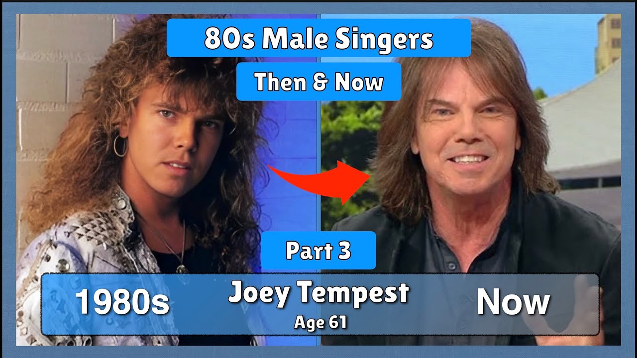 80s Male Singers - Then & Now (How have they aged?) (Part 3)