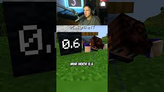 WIE KLEIN KANN DEINE HITBOX WERDEN IN MINECRAFT?!?...😏🥶 #minecraftshorts
