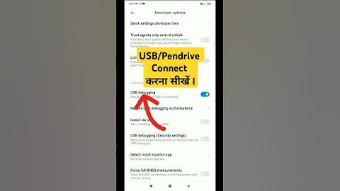 How to Connect USB in Android Phone l USB Debugging #universetech  #shorts #ytshorts #usb