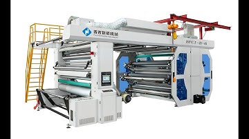 4 Colors Ci Type Flexo Printing Machine For PE BOPP Film Roll