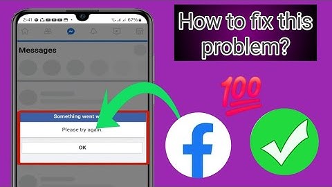 How to Fix Something went wrong Try again Problem on Facebook Lite Story 2025?