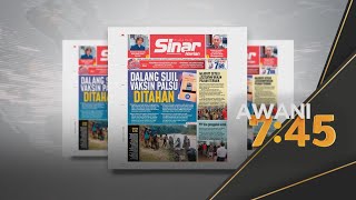 Sihar Harian | Dalang sijil vaksin palsu ditahan