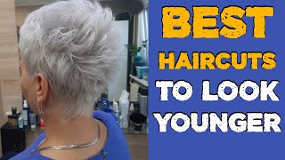 FASHION SHORT Haircuts To LOOK YOUNGER Fo OLDER WOMEN 50+