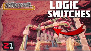 Setting Up Some LOGIC SWITCHES and More T2 Miners ! Hydroneer 2.0 [E16]