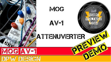 DPW Design  MOG AV 1 Attenuverter