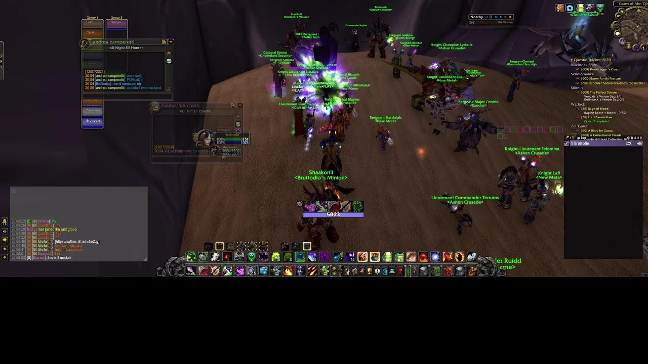 WoW SoD AQ 20 with Guild