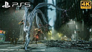 Spider-Man 2 (PS5) - ANTI-VENOM Free Roam Hunting Down SYMBIOTES (4K 60fps)