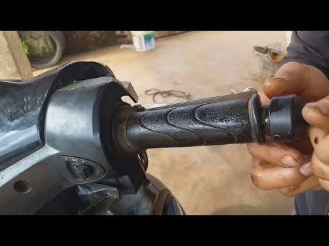 Video Thay thế tay ga,ống ga bị gãy - youtube