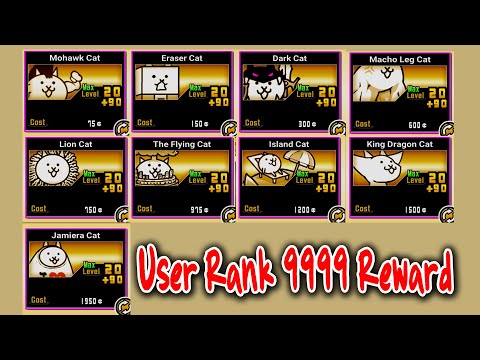 The Battle Cats - Normal Cat Lv20+90 - Youtube