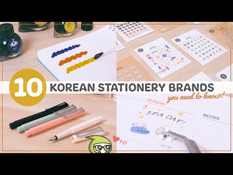 Top 10 Japanese stationery you didn't know you needed ✨🍰 