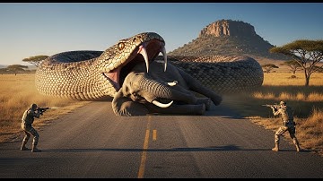 Rescue Frontier Heroes Save Poor Elephant From Deadly Giant Mutant Python