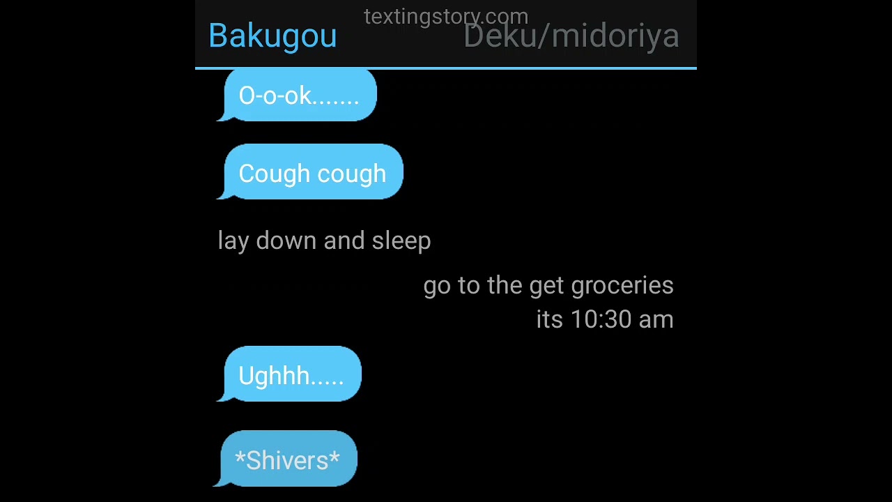 Bakugou is sick ||bakudeku