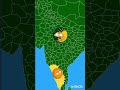 the Mughal Samrajya versus Maratha Samrajya #shorts #countryballs #woowkid #world