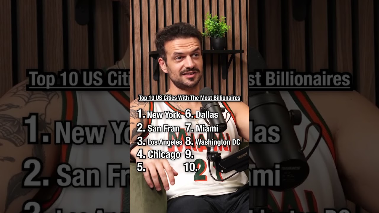 The Top 10 Cities In The US With The Most Billionaires😳