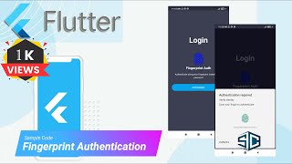 Fingerprint Authentication by Sample Code | Flutter Tutorial | Android 2022