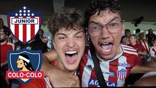 Colombian Football Fans are Crazy! 🇨🇴⚽ Junior vs Colo-Colo