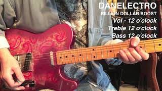 Billion Dollar Boost by Danelectro