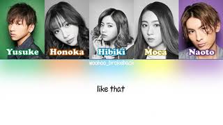 lol (エルオーエル) -  like that!! color coded lyrics [Kakafukaka - Kojirase Otona no Share House OST]