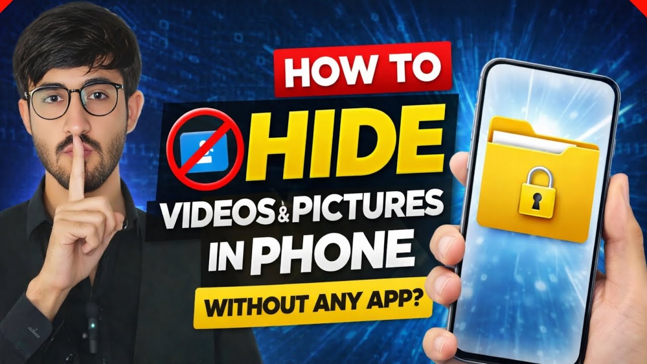 How To Hide Photos & Videos In Phone Without Any App? | Secret Trick